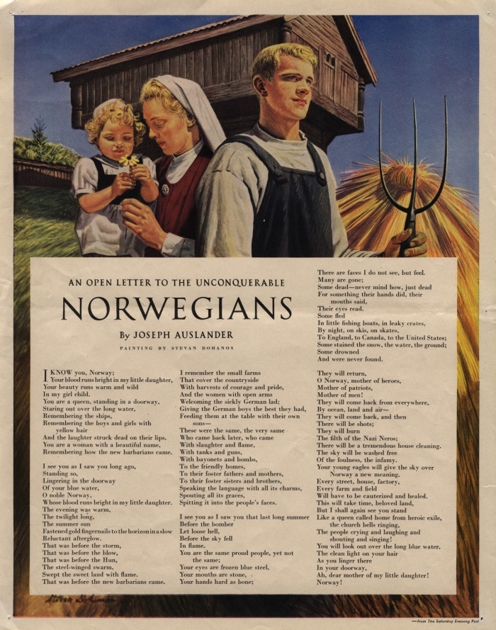 norwegian people physical features