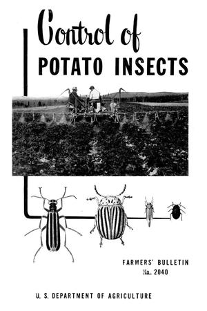 Primary view of object titled 'Control of potato insects.'.