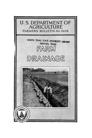 Farm drainage.