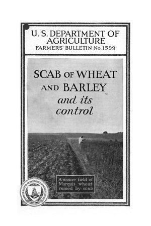 Scab of wheat and barley and its control.