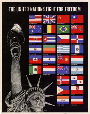 Primary view of object titled 'The United Nations fight for freedom.'.