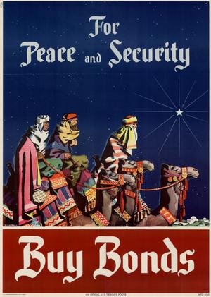 For peace and security: buy bonds.