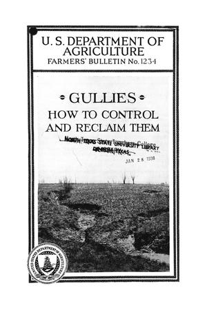 Gullies: How to Control and Reclaim Them.