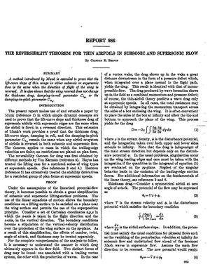 The reversibility theorem for thin airfoils in subsonic and supersonic flow