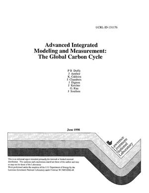 Advanced integrated modeling and measurement: The global carbon cycle