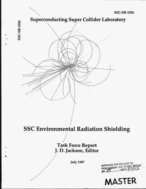 SSC environmental radiation shielding