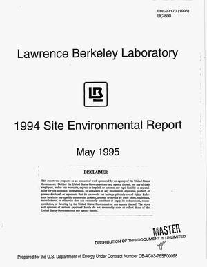 1994 Site Environmental Report