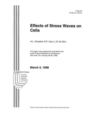 Effects of stress waves on cells