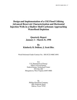 Design and Implementation of a C02 Flood Utilizing Advanced Reservoir Characterization and Horizontal Injection Wells in a Shallow Carbonate Approaching Waterflood Depletion