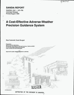 A cost-effective adverse-weather precision guidance system