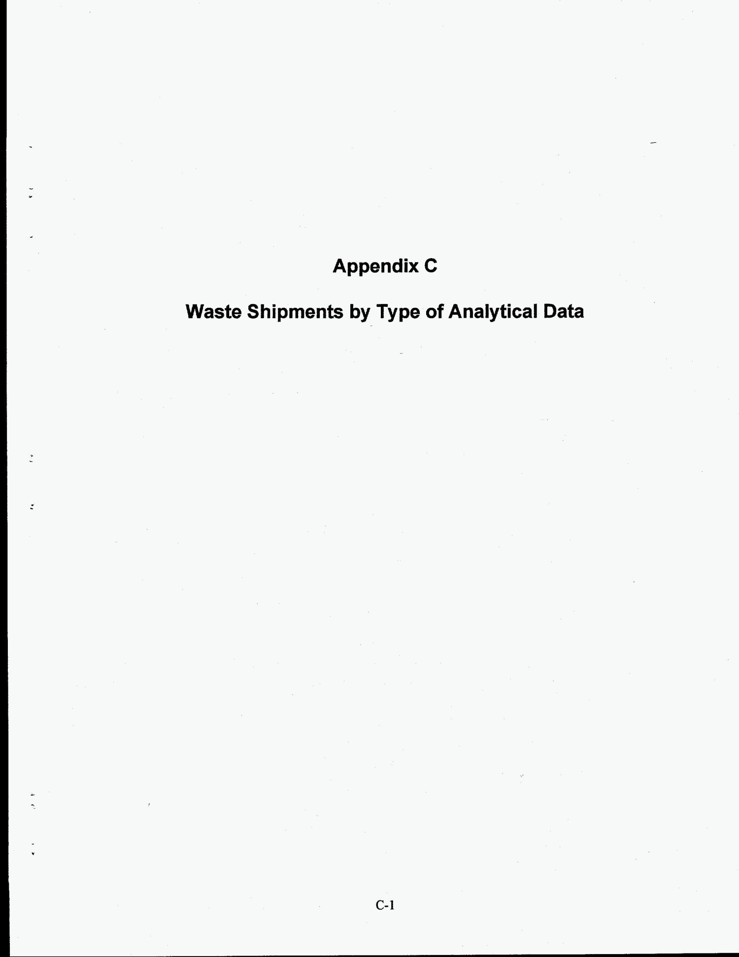 Savannah River Site offsite hazardous waste shipment data validation report. Revision 1
                                                
                                                    [Sequence #]: 53 of 164
                                                