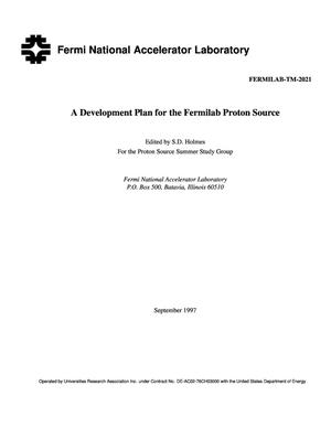 A development plan for the Fermilab proton source