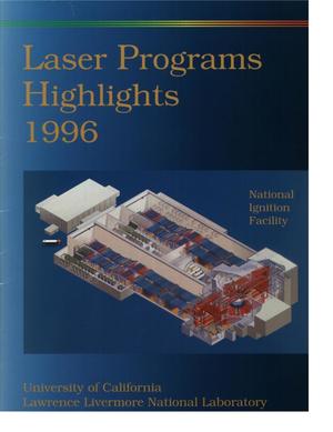 Laser programs highlights 1996