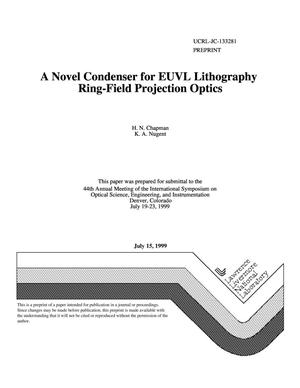 A novel condenser for EUV lithography ring-field projection optics