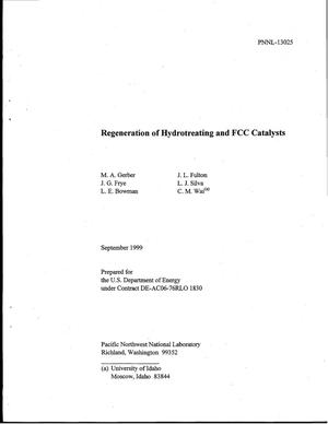 Regeneration of Hydrotreating and FCC Catalysts