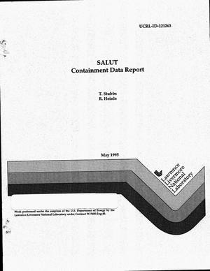 SALUT: Containment data report