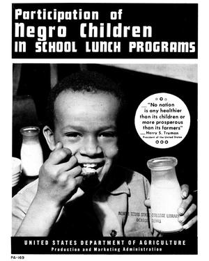 Participation of Negro children in school lunch programs.
