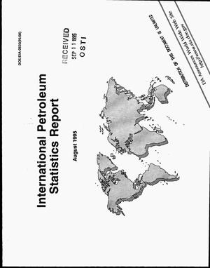 International petroleum statistics report, August 1995