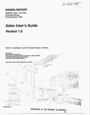 Aztec user`s guide. Version 1