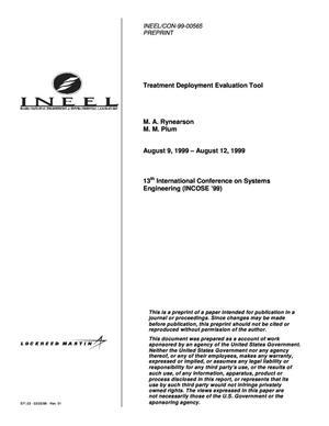 Treatment Deployment Evaluation Tool