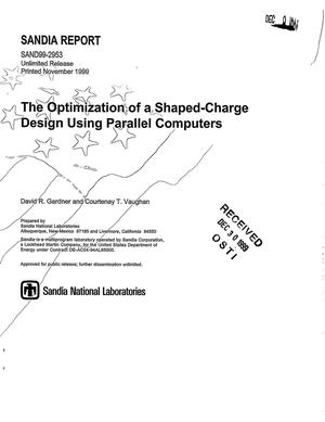 The Optimization of a Shaped-Charge Design Using Parallel Computers