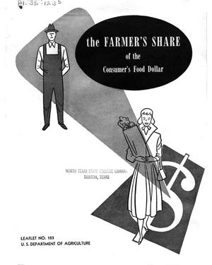 The Farmer's Share of the Consumer's Food Dollar.