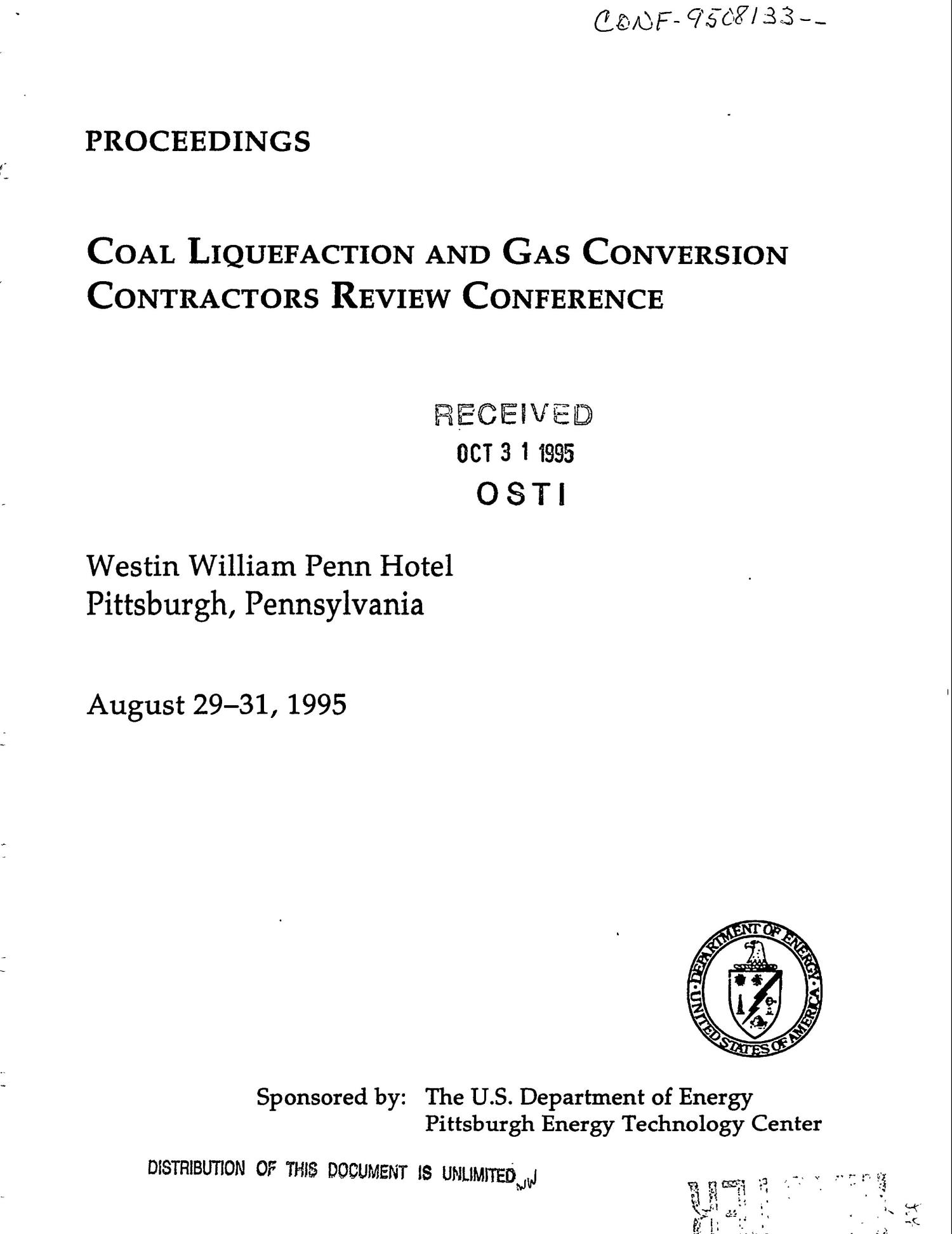 coal-liquefaction-and-gas-conversion-contractors-review-conference