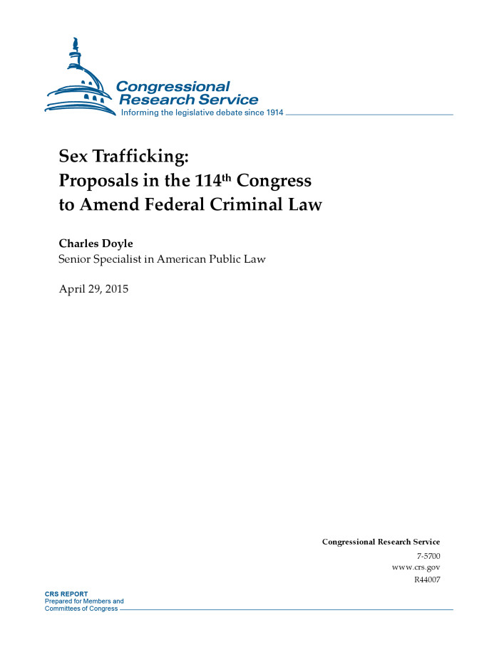 good thesis on human trafficking