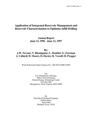Application of Integrated Reservoir management and Reservoir Characterization to Optimize Infill Drilling