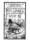 Primary view of Fur laws for the season 1929-30.