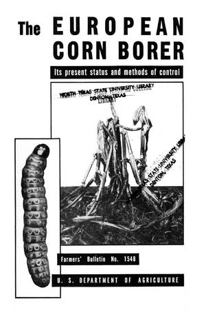 The European corn borer : its present status and methods of control.