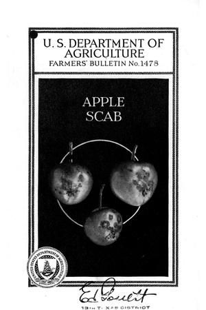Apple scab.