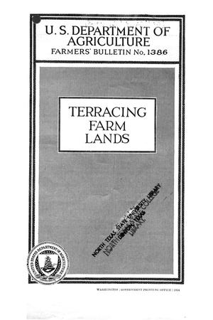 Terracing Farm Lands.