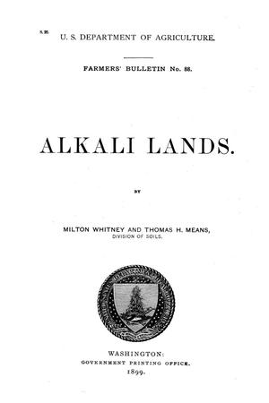 Primary view of object titled 'Alkali Lands.'.