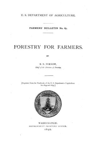 Forestry for farmers.