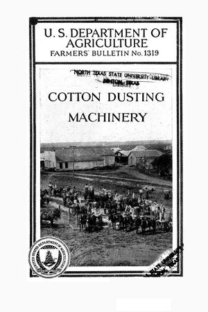 Cotton-dusting machinery.