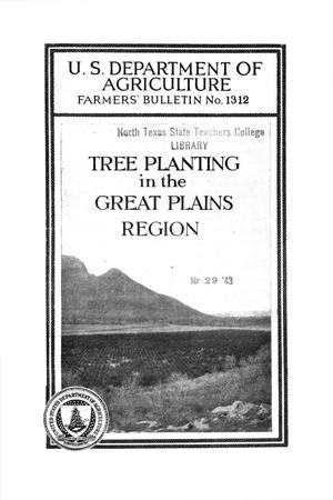 Tree planting in the Great Plains region.