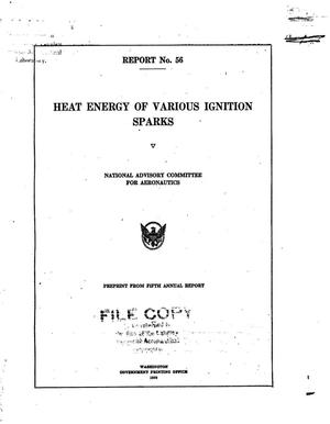Heat Energy of Various Ignition Sparks