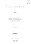 Thesis or Dissertation: The Economic History of Denton County, Texas, 1900-1950