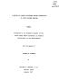 Thesis or Dissertation: A Survey of Parent Attitudes Toward Competition in Youth Soccer Leagu…