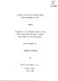 Thesis or Dissertation: A History of the Osage Indians Before Their Allotment in 1907