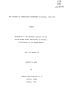 Thesis or Dissertation: The Origins of Commission Government in Dallas, 1902-1907