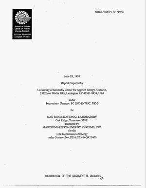 Activation and micropore structure determination of carbon-fiber composite molecular sieves. Topical report, 30 March 1994--14 April 1995