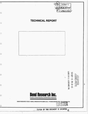 Development of a membrane-based process for the treatment of oily waste waters. Annual report, March 4, 1993--March 5, 1995