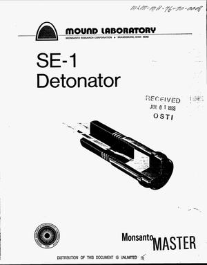 SE-1 detonator