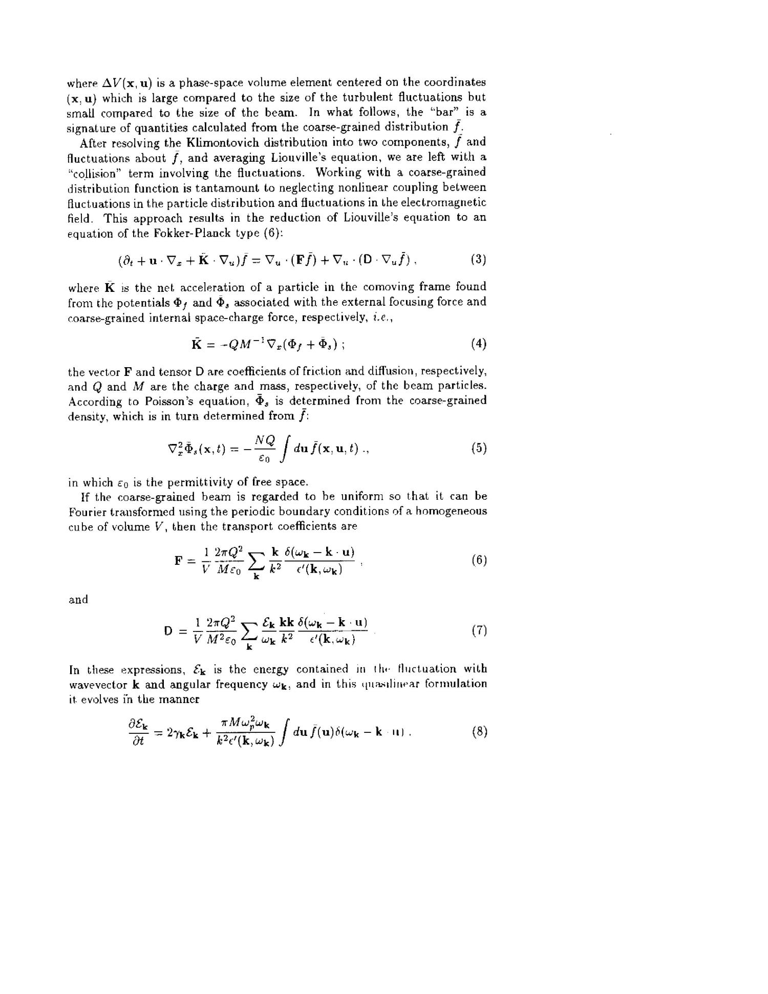 Conceptual foundation of the Fokker-Planck approach to space-charge effects
                                                
                                                    [Sequence #]: 3 of 6
                                                