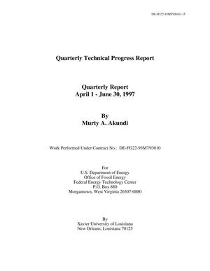 Quarterly Technical Progress Report