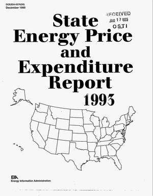 State energy price and expenditure report 1993