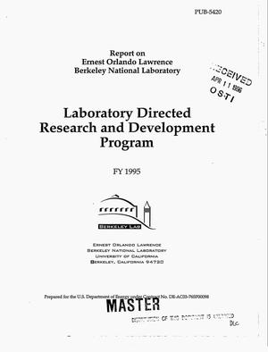 Laboratory Directed Research and Development Program, FY 1995