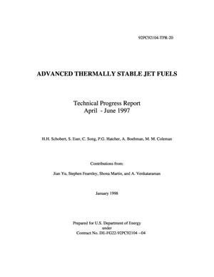 Advanced Thermally Stable Jet Fuels